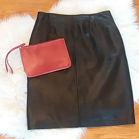Wilsons Leather Dresses & Skirts - Wilson's Black Leather Skirt